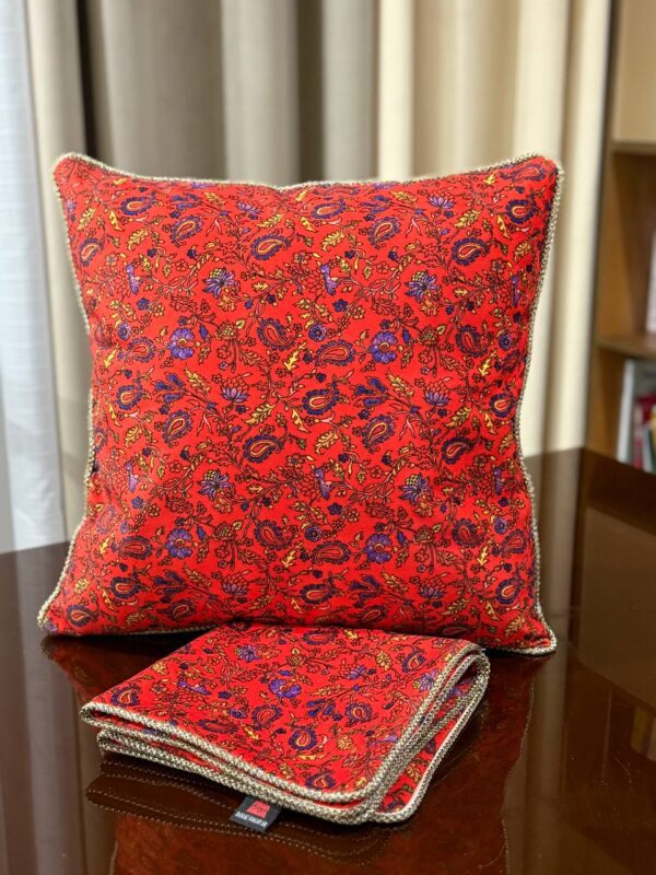 کاور کوسن طرح گلستانه (بسته جفتی) - Image 4