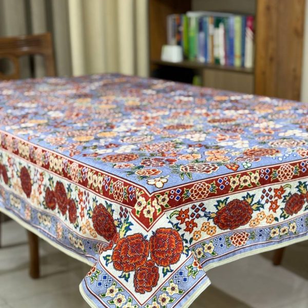 رومیزی طرح باغ بهشت